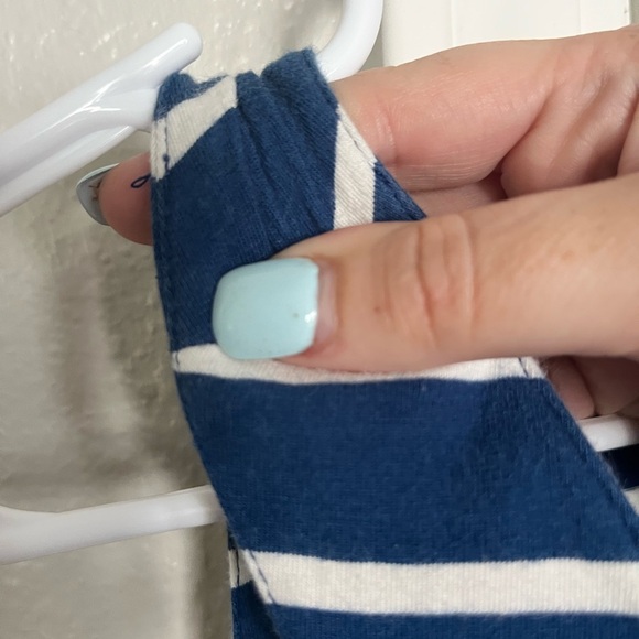 🔴 CLEARANCE buy 2 for $12
Natural Reflections Blue and White Striped Midi Dress - Picture 4 of 4